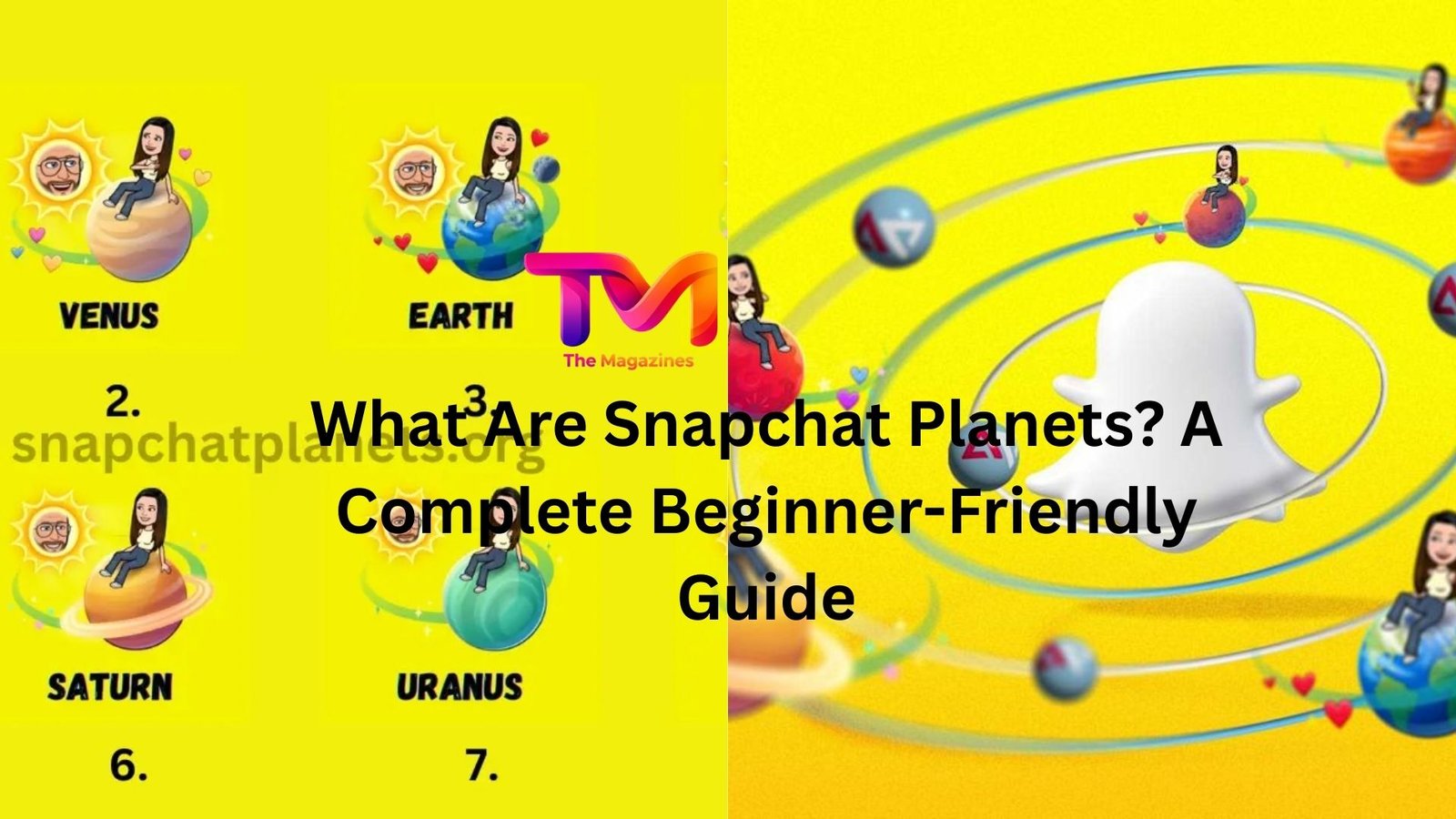 snapchat planets