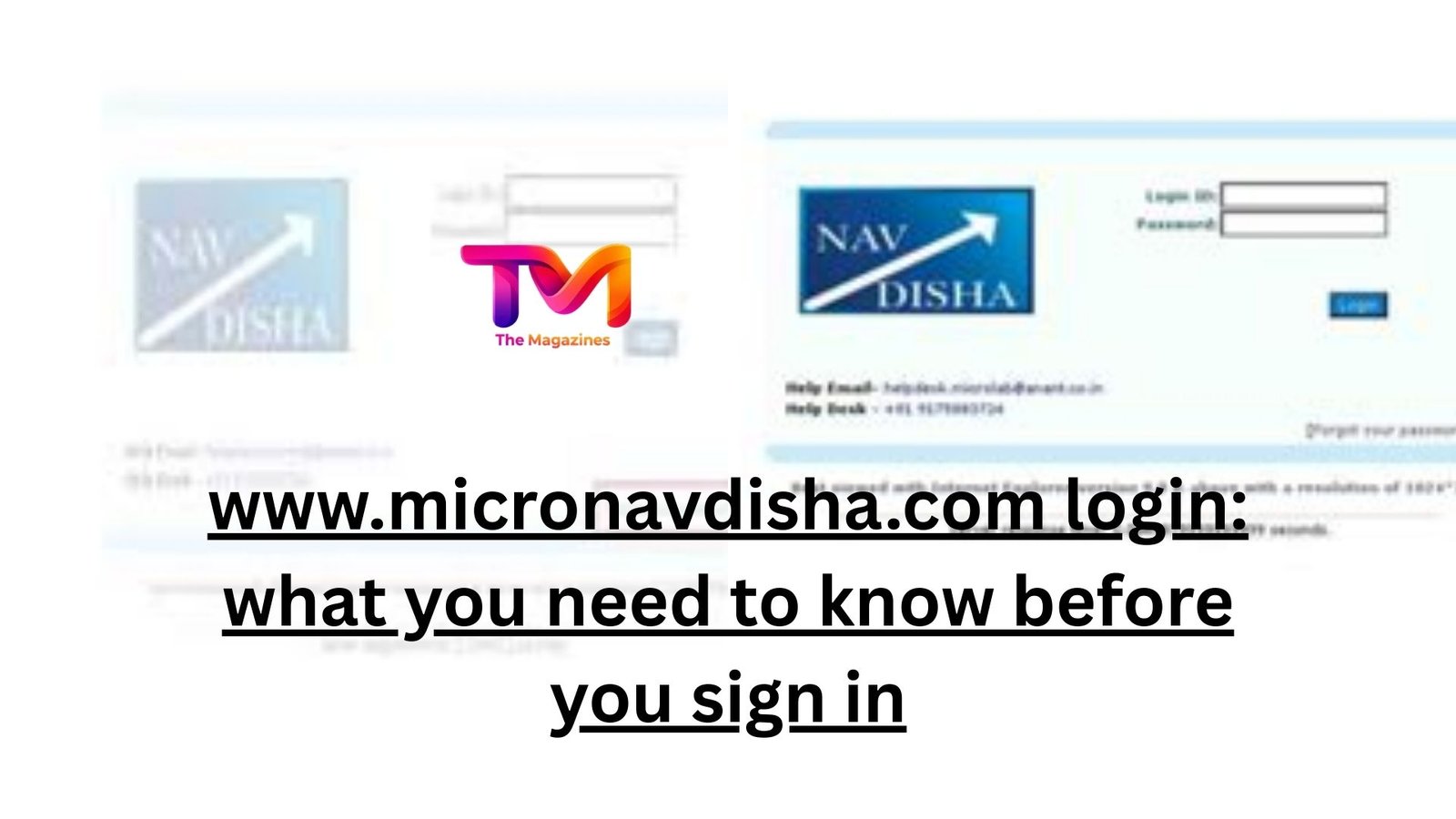 www.micronavdisha.com login
