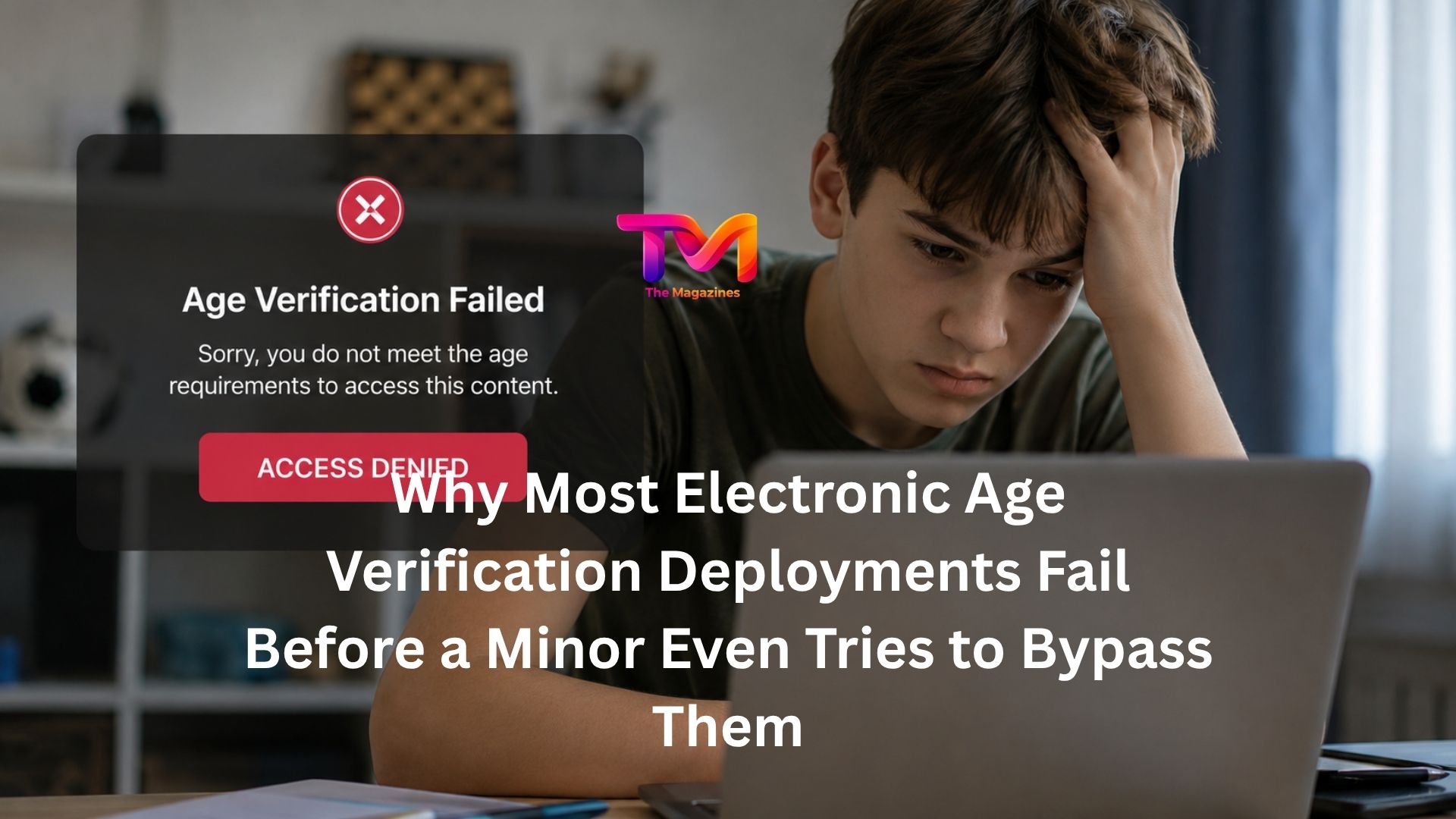 Why Most Electronic Age Verification Deployments Fail Before a Minor Even Tries to Bypass Them